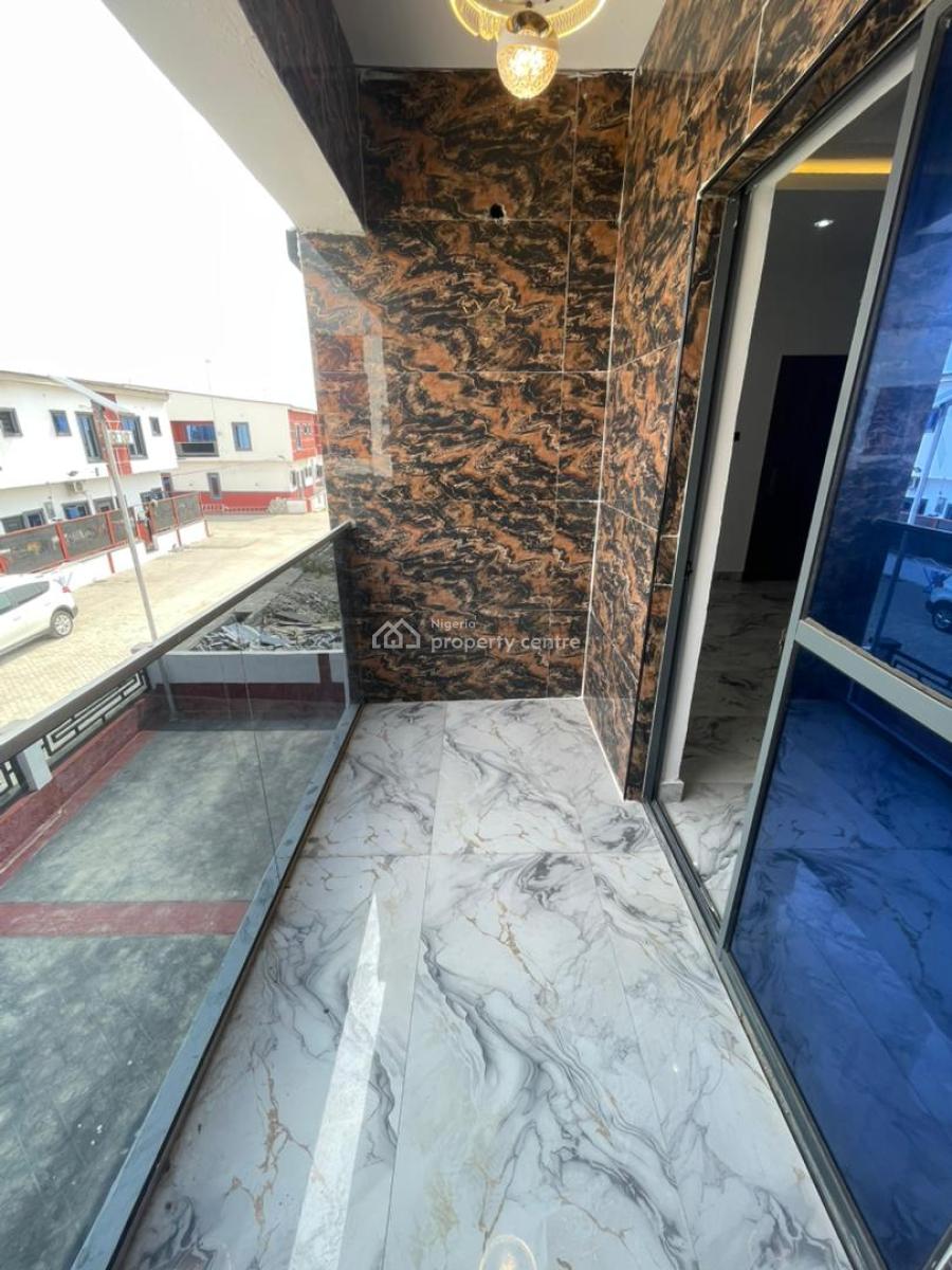 Spacious Self Serviced 4 Bedroom Terrace Duplex with Bq, Marwa Lekki Right, Lekki Phase 1, Lekki, Lagos, Terraced Duplex for Rent