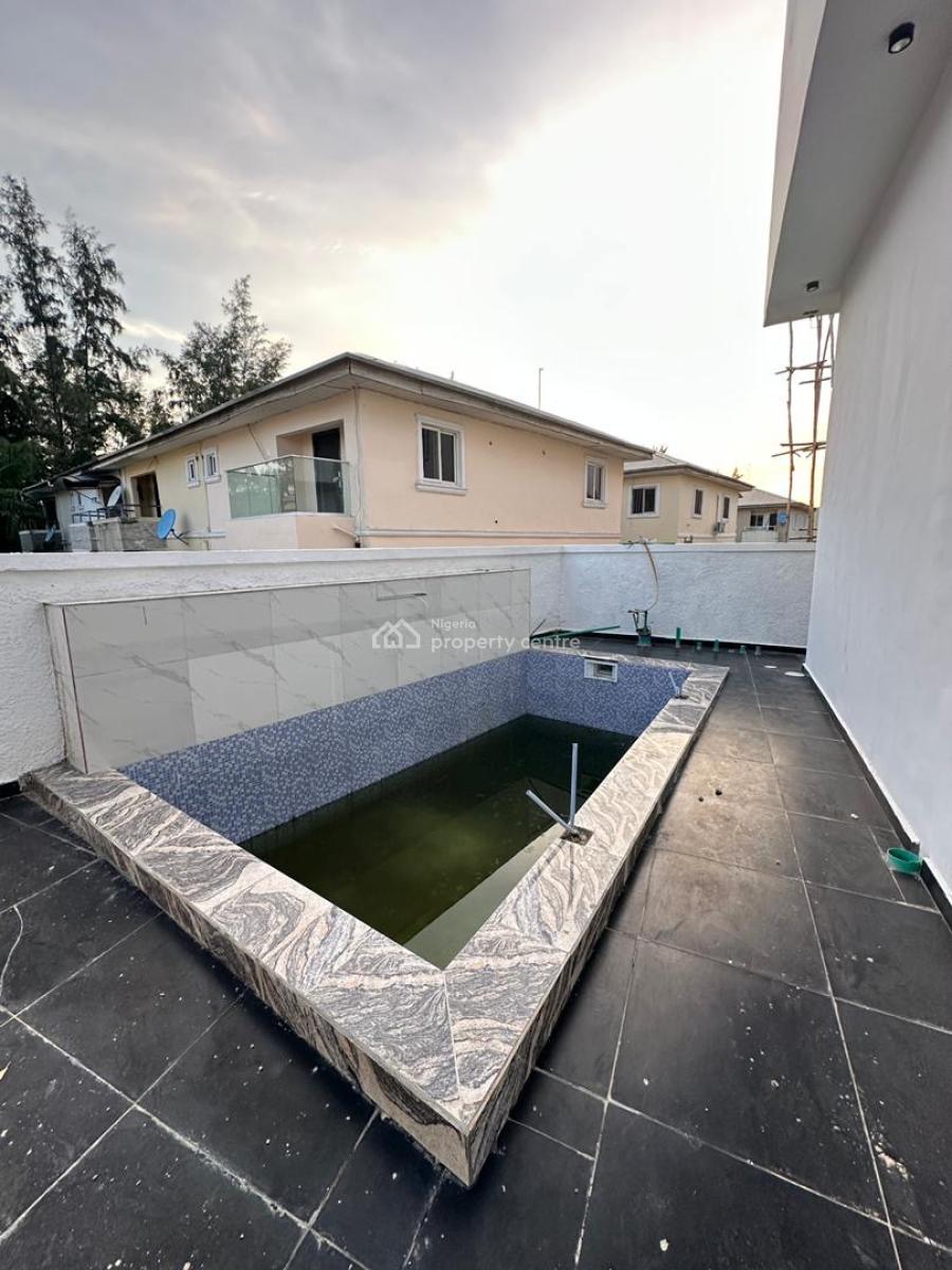 Spacious 5 Bedroom Fully Detached Duplex with Bq and Swimming Pool, Ikota, Lekki, Lagos, Detached Duplex for Sale