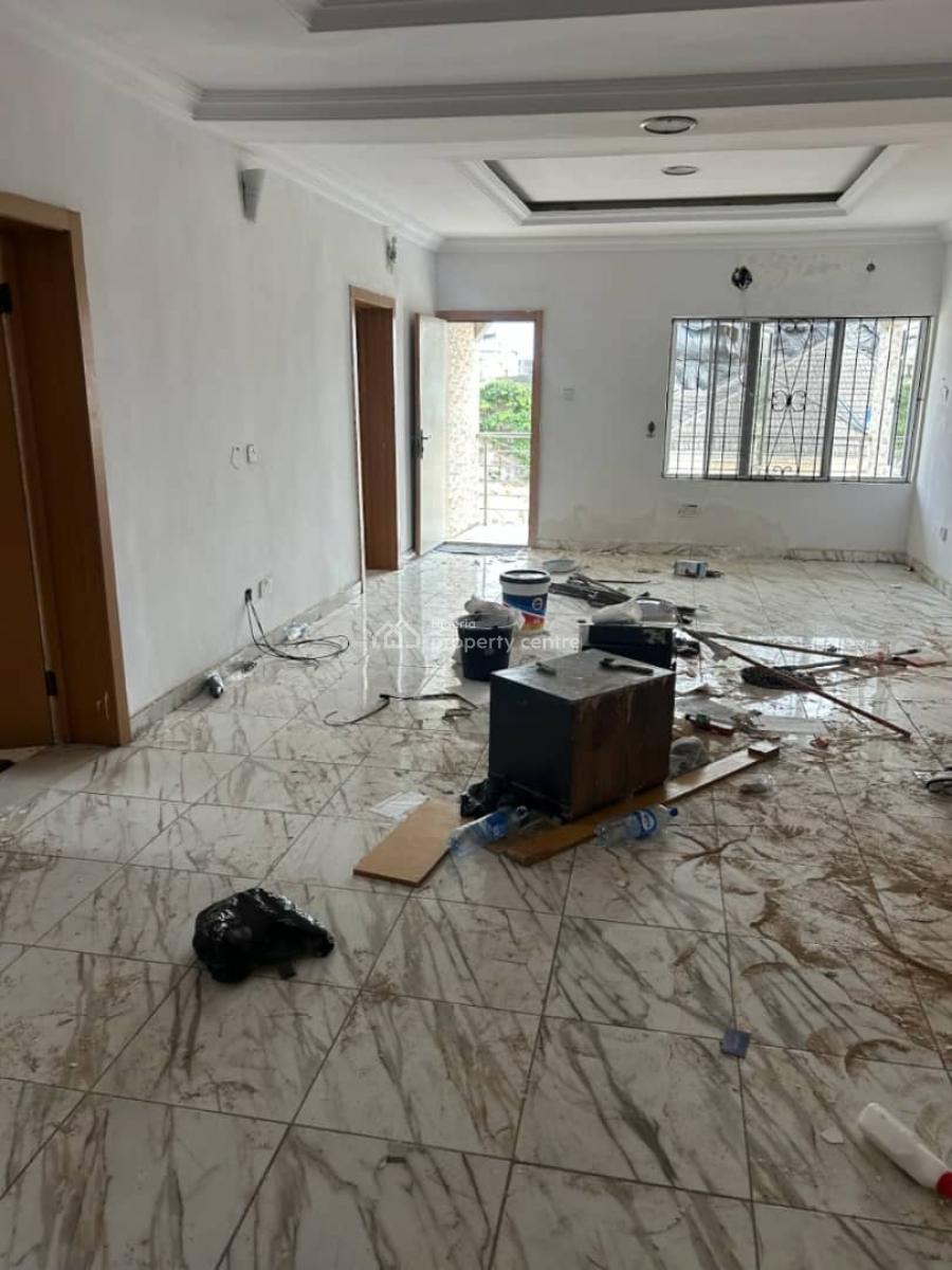 Spacious 2bedroom  Apartment  (upper Floor) with Fitted Kitchen, Ikota, Lekki, Lagos, Flat / Apartment for Rent