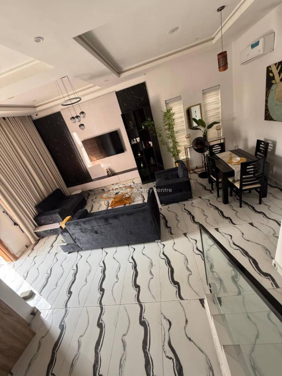 Furnished Self Compound 4 Bedroom Semi-detached Duplex with Bq, Orchid, Lekki, Lagos, Semi-detached Duplex for Rent