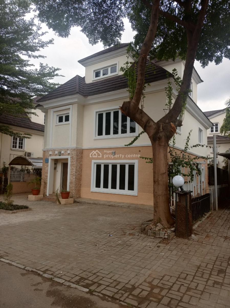 Luxury 4 Bedroom Fully Detached Duplex with Bq, Cedar Crest Hospital, Apo, Abuja, Detached Duplex for Rent