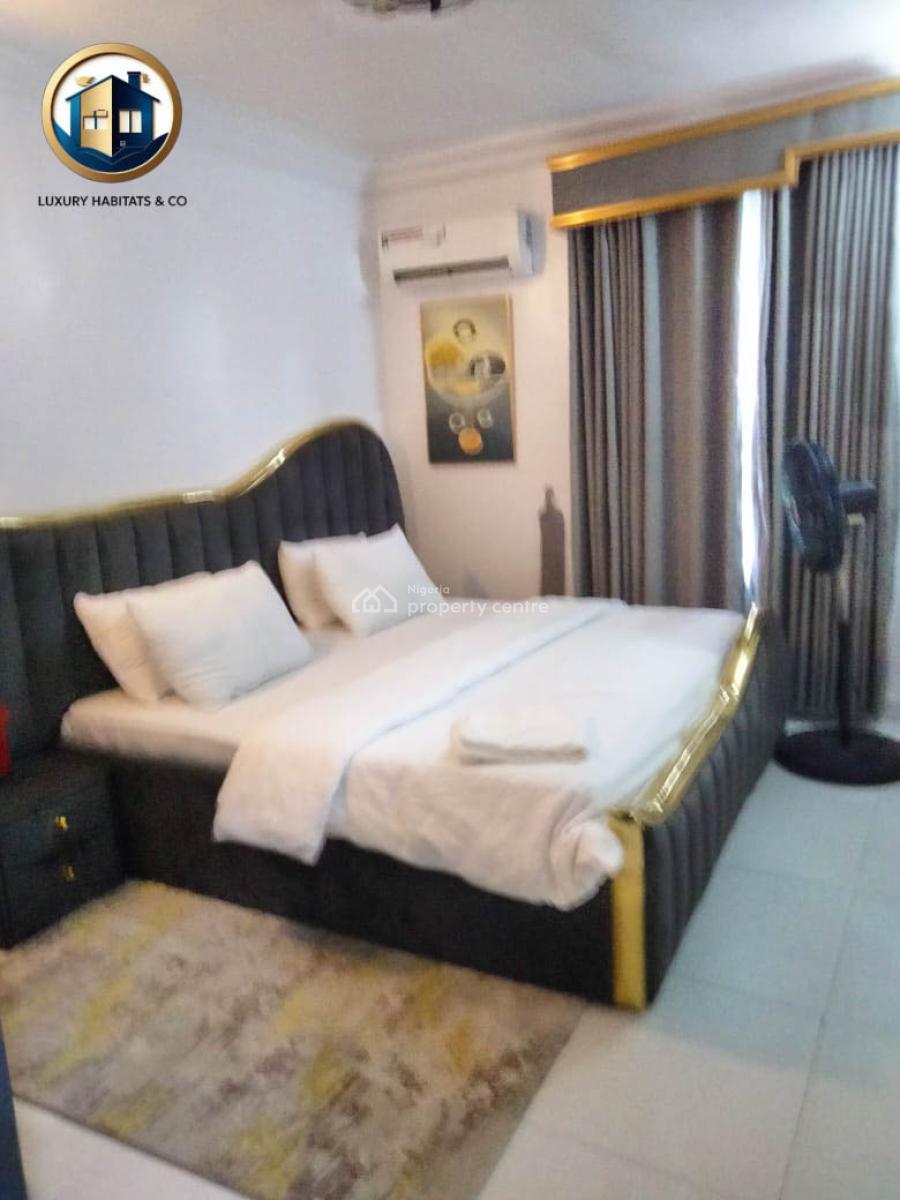 Fully Furnished 2-bedroom Apartment with Solar & Generator Backup, Ikota Villa, Ikota, Lekki, Lagos, Flat / Apartment for Rent