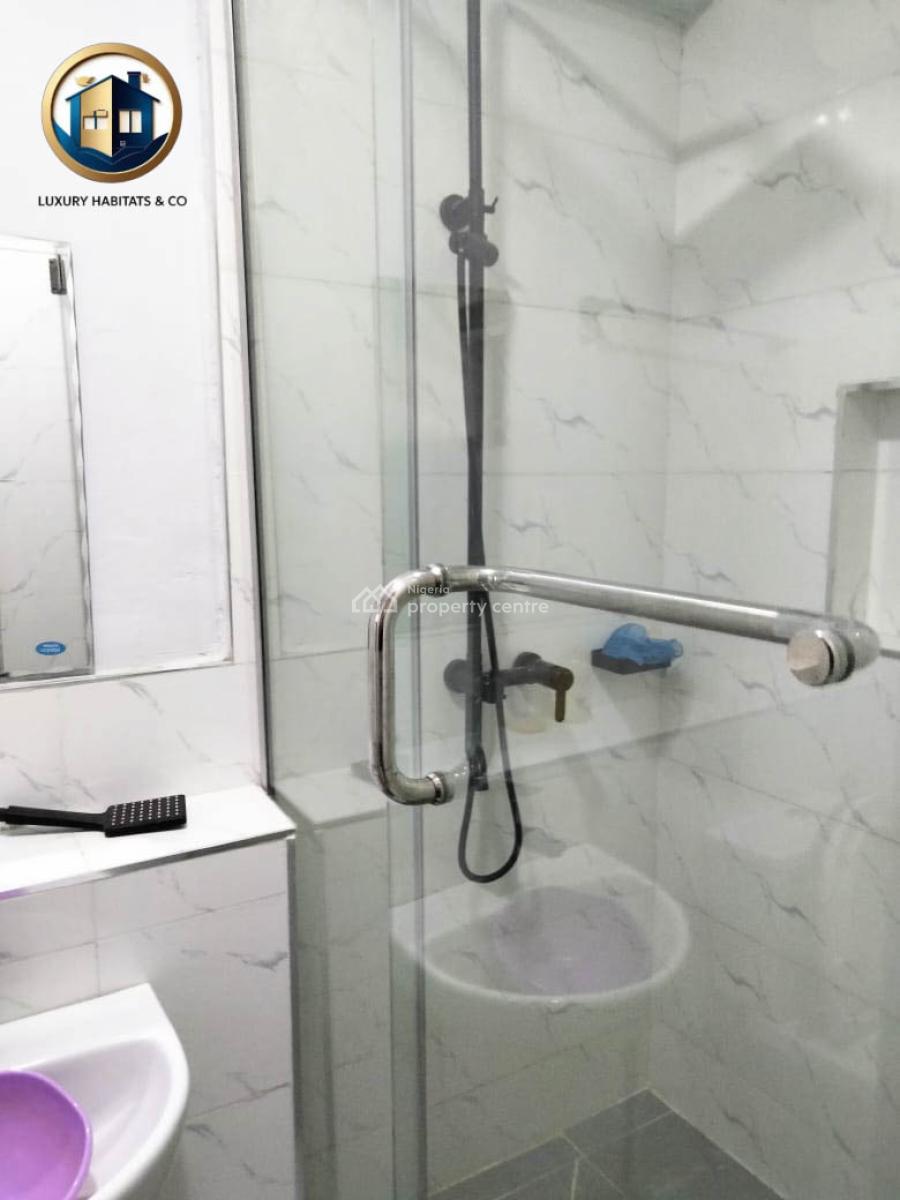 Fully Furnished 2-bedroom Apartment with Solar & Generator Backup, Ikota Villa, Ikota, Lekki, Lagos, Flat / Apartment for Rent