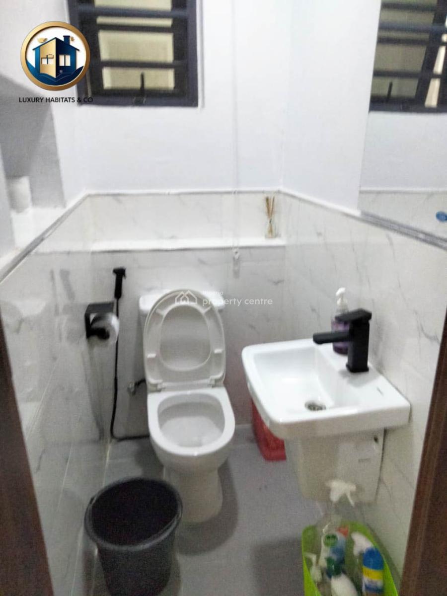 Fully Furnished 2-bedroom Apartment with Solar & Generator Backup, Ikota Villa, Ikota, Lekki, Lagos, Flat / Apartment for Rent