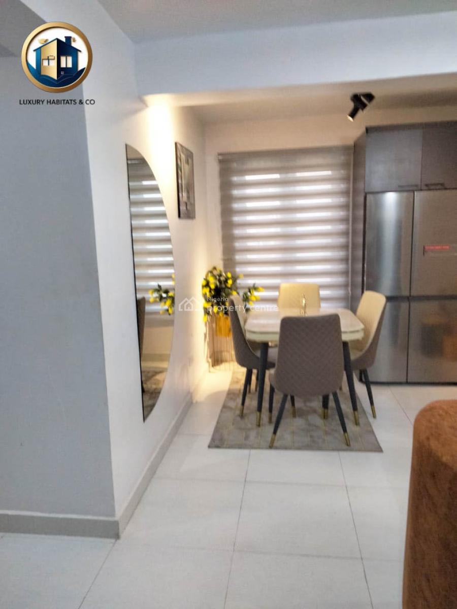 Fully Furnished 2-bedroom Apartment with Solar & Generator Backup, Ikota Villa, Ikota, Lekki, Lagos, Flat / Apartment for Rent