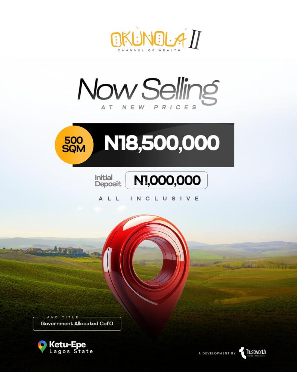 Okunola Phase 2, Epe, Lagos, Mixed-use Land for Sale