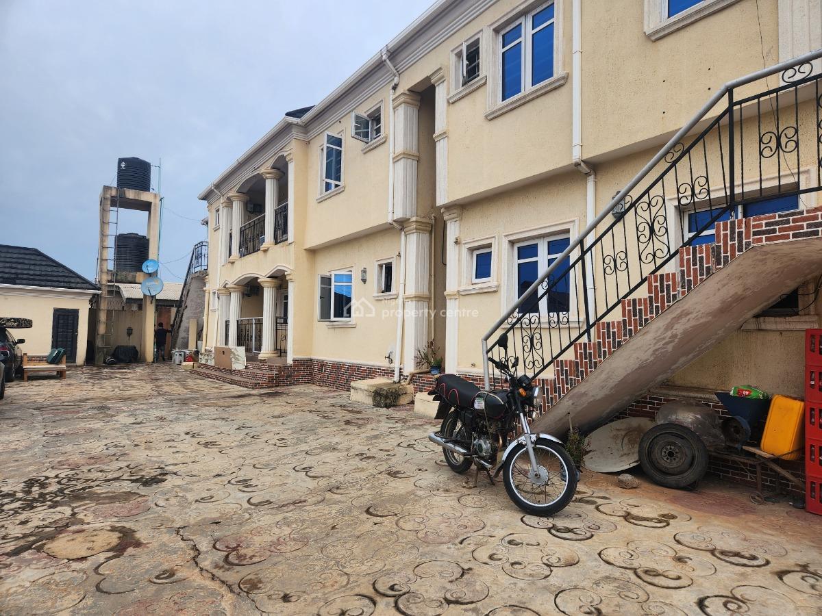 Mixed-use Strategic 6 Flats Near The Road, Adetokun Area Near Ologuneru Road Ibadan, Ologuneru, Ibadan, Oyo, House for Sale