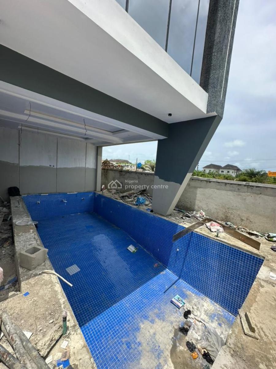 Luxury 2 Bedroom Flats with Bq+ Swimming Pool, Ajah, Lagos, Block of Flats for Sale