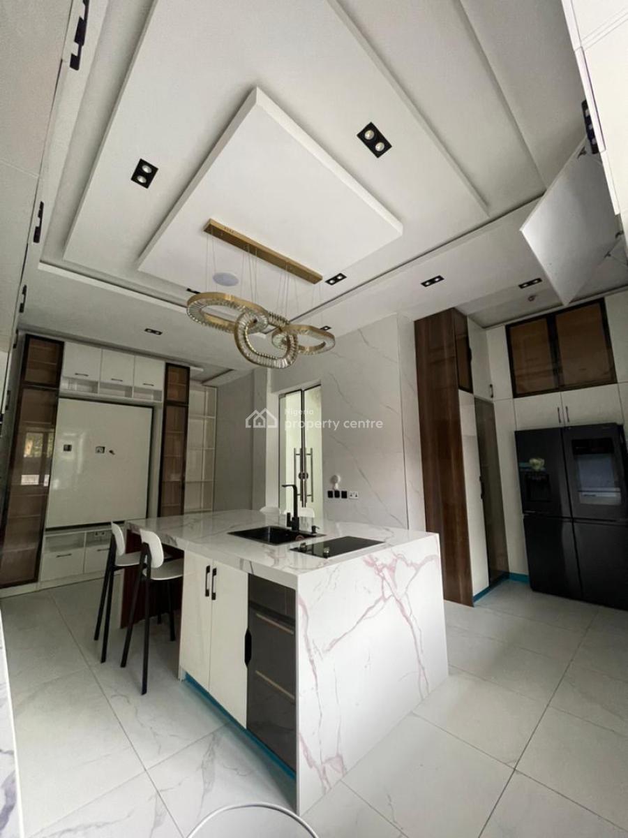 Magnificent 6-bedroom Fully Detached Duplex with Pool ,cinema & Bq, Ikate, Lekki, Lagos, Detached Duplex for Sale