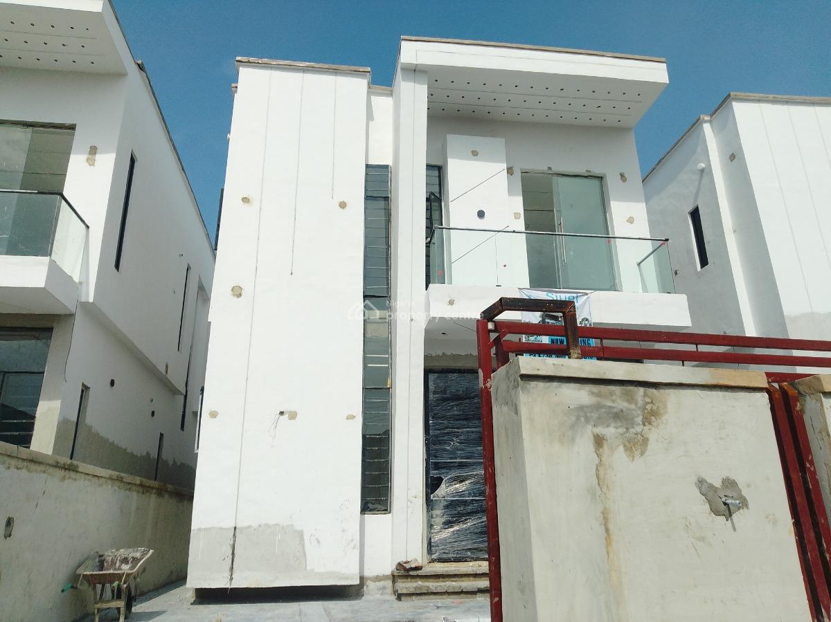 Luxury 4 Bedroom Fully Detached Duplex with Excellent Facility, Ogidan Ocean Palm Estate, Sangotedo, Ajah, Lagos, Detached Duplex for Sale