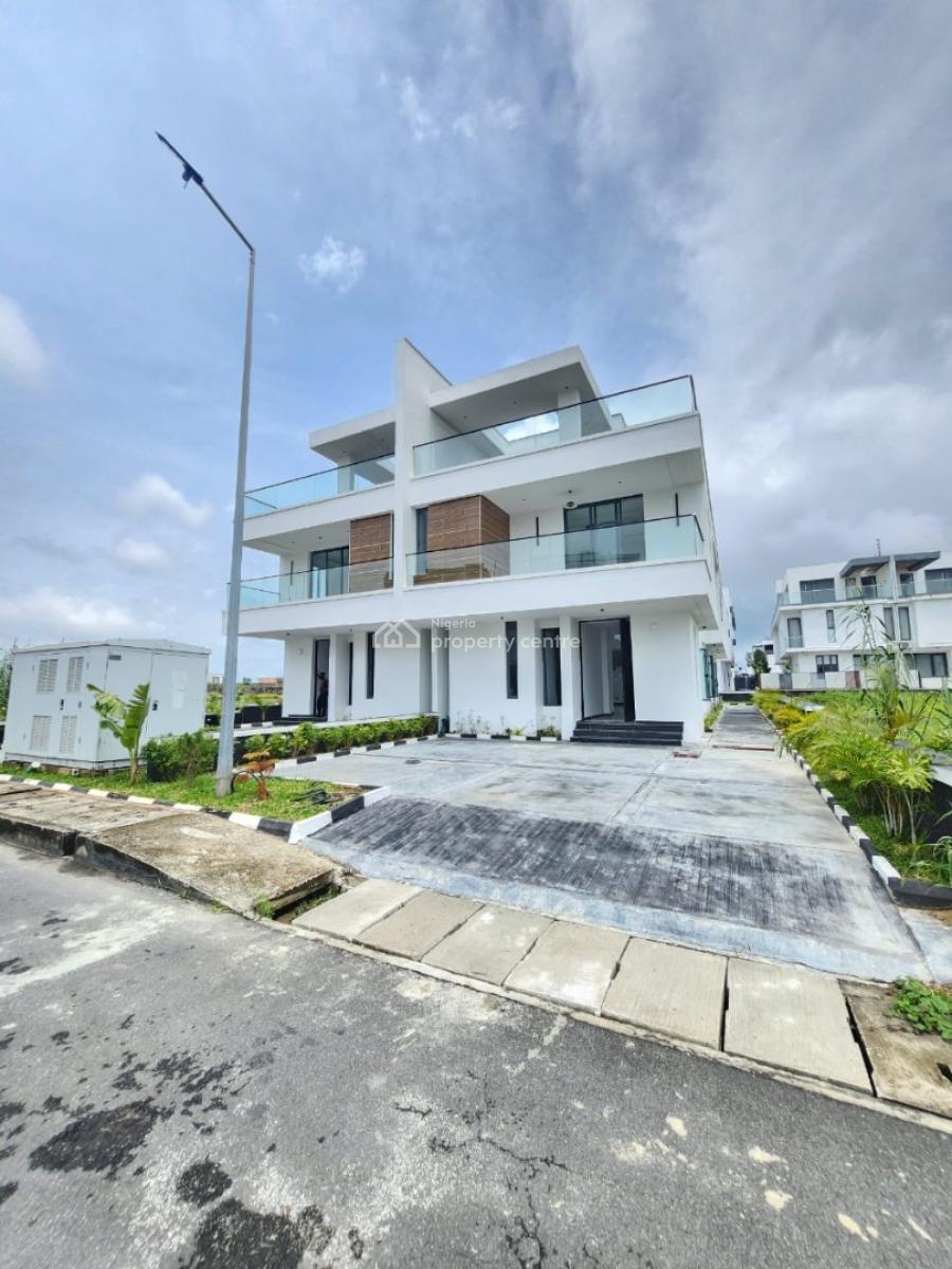 Contemporary 5 Bedroom Semi-detached Duplex, Cowrie Creek Estate, Ikate, Lekki, Lagos, Semi-detached Duplex for Sale