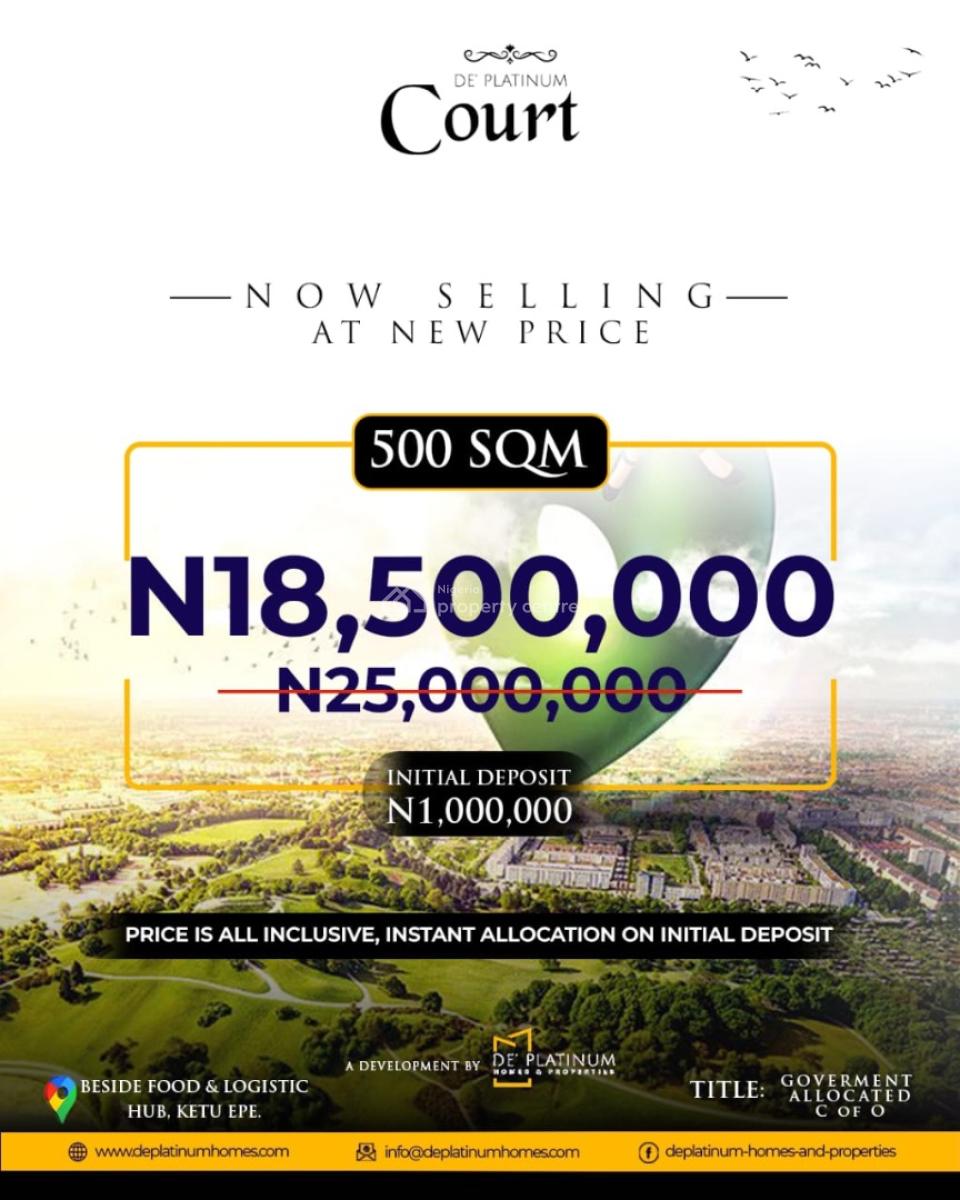 Platinum Court, Ketu, Epe, Lagos, Mixed-use Land for Sale