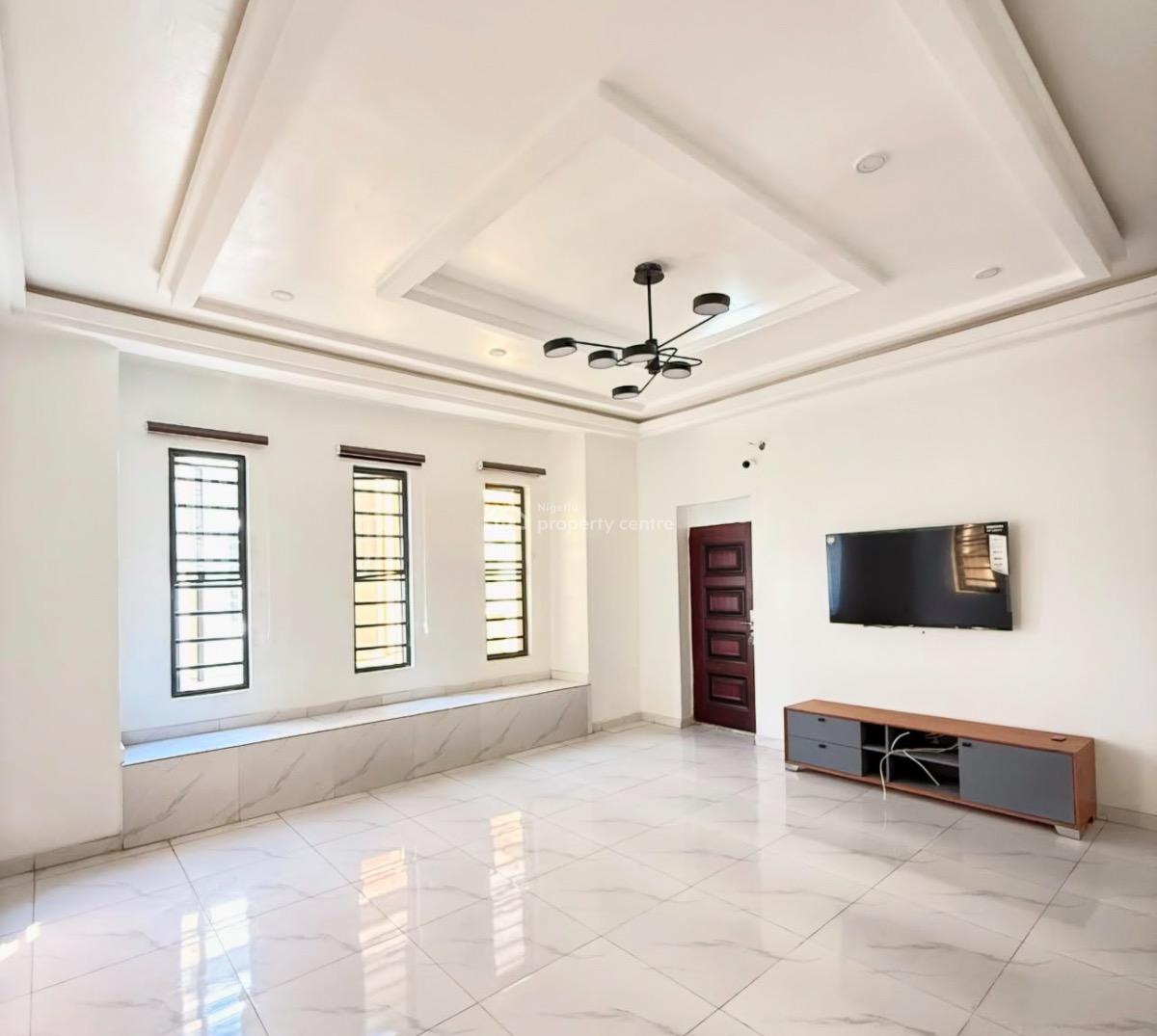 Newly Built 4 / 2 Bedroom Terrace Duplexes with Bq, Along Orchid Road By  Lafiaji Lekki Lagos, Lekki, Lagos, Terraced Duplex for Sale