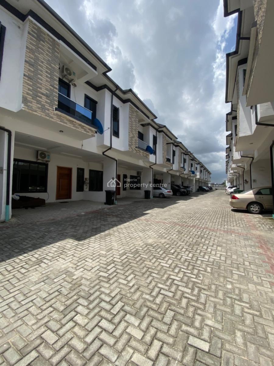 Serviced 4 Bedrooms Terrace Duplex, Gated Estate,call to Access Estate, Vgc, Lekki, Lagos, Terraced Duplex for Rent