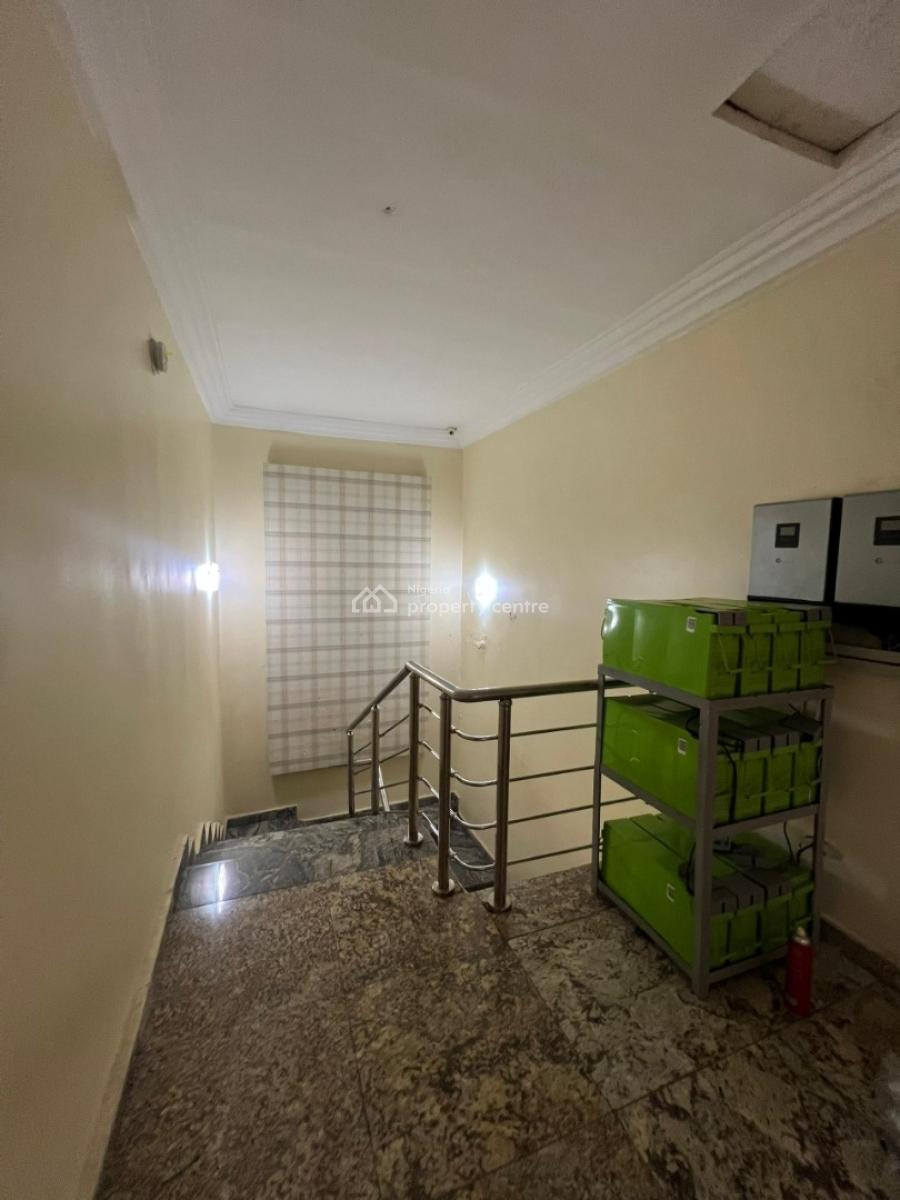 a Furnished 3 Bedroom Terraced Duplex with a Bq, Jabi, Abuja, House for Rent