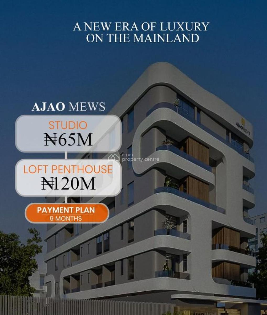 Spacious 1 Bedroom Apartments in a Serene Environment, 6-9% Yeild/9.83m per Year (1 Bedroom)70% Occupancy Yeild, Ikeja, Lagos, Flat / Apartment for Sale