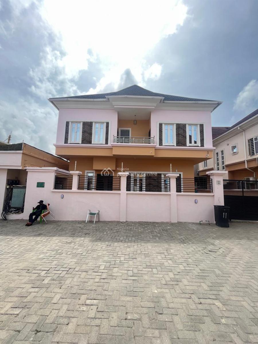 Spacious 5 Bedroom Fully Detached Duplex with Bq in Ologolo, Ologolo, Lekki, Lagos, Detached Duplex for Rent