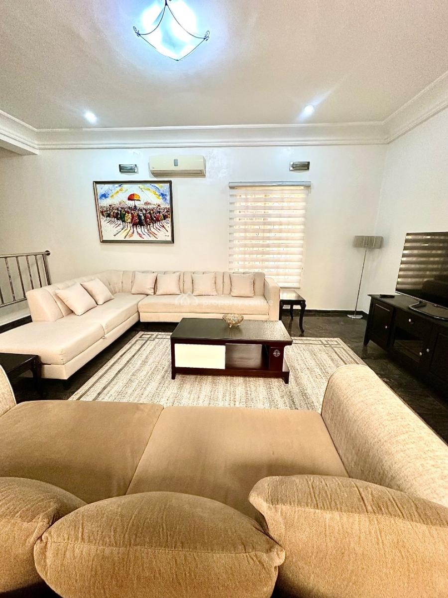 Expat-ready Fully Furnished 4br Duplex + Penthouse & Pool in Maitama, Maitama District, Maitama District, Abuja, Semi-detached Duplex for Rent