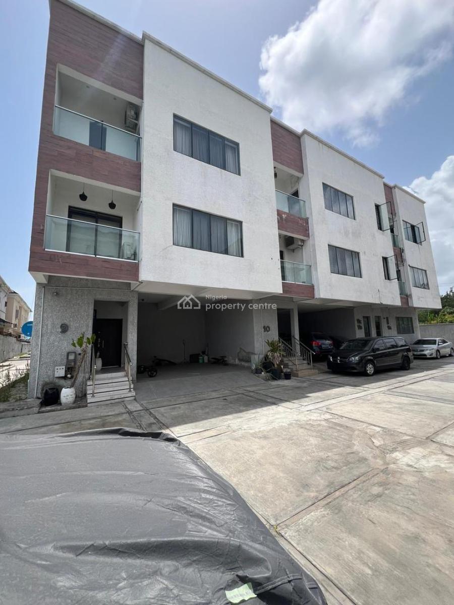 4bedroom Terrace Duplex with a Bq, Lekki, Lagos, Terraced Duplex for Rent