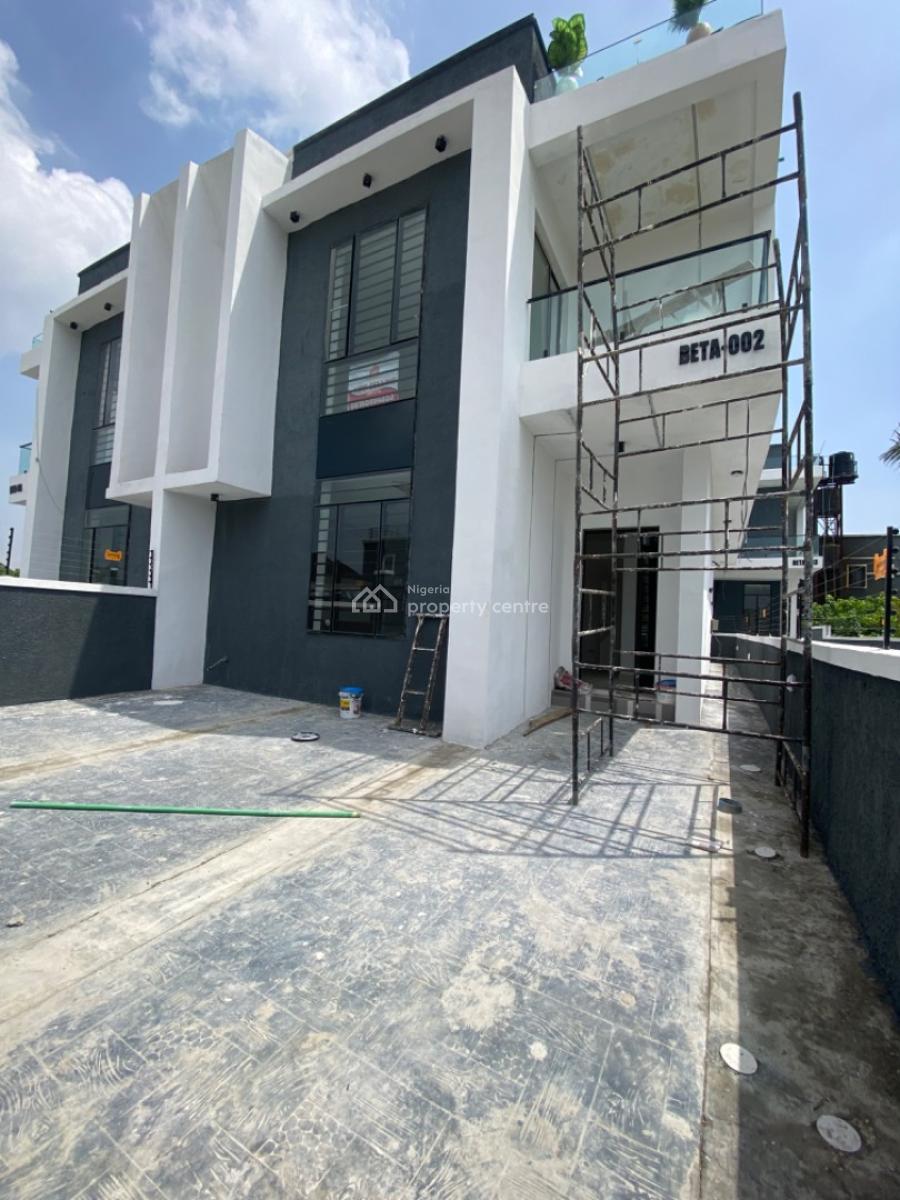 a Contemporary 4 Bedrooms Semi Detached Duplex with a Bq, By Abraham Adesanya,gated Estate Serene Estate, Ajah, Lagos, Semi-detached Duplex for Sale