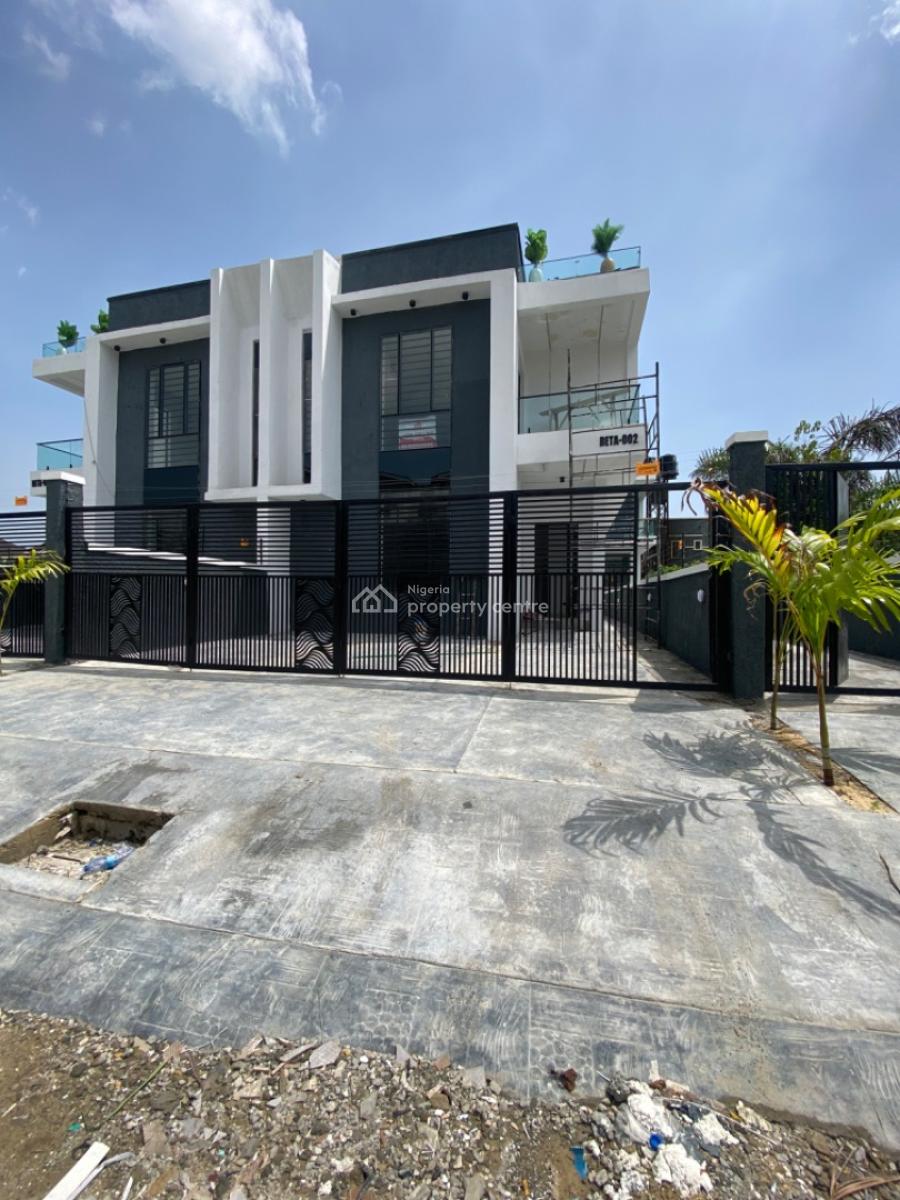 a Contemporary 4 Bedrooms Semi Detached Duplex with a Bq, By Abraham Adesanya,gated Estate Serene Estate, Ajah, Lagos, Semi-detached Duplex for Sale