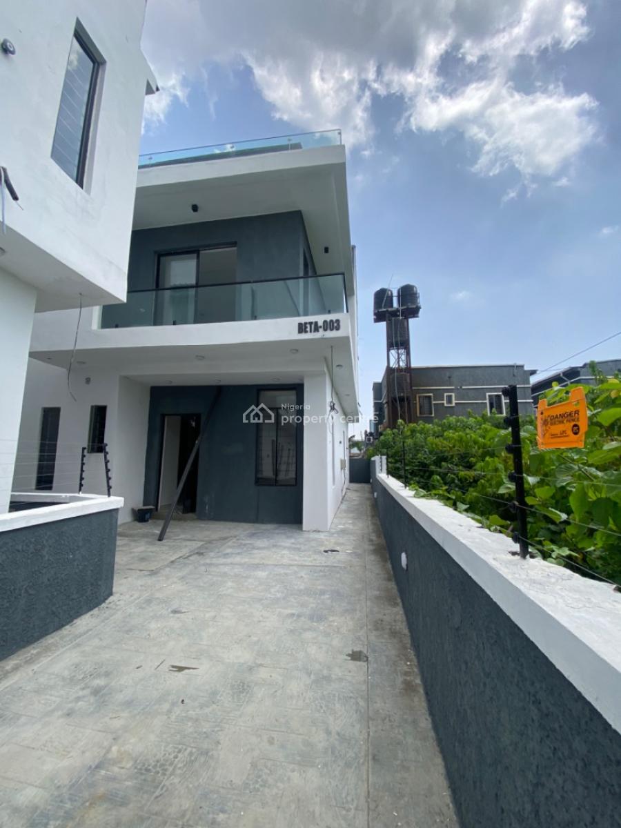 a Contemporary 4 Bedrooms Semi Detached Duplex, Gated Estate,by Abraham Adesanya Ajah ,lekki Lagos ,nigeria, Ajah, Lagos, Semi-detached Duplex for Sale