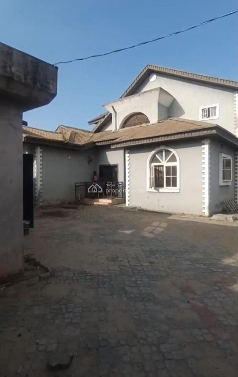 4 Bedroom Fully Detached Duplex with 2 Units of Mini-flat + 3 Shops, Fidiso Estate, Abijo, Lekki, Lagos, House for Sale