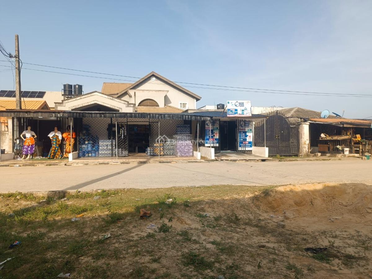 4 Bedroom Fully Detached Duplex with 2 Units of Mini-flat + 3 Shops, Fidiso Estate, Abijo, Lekki, Lagos, House for Sale