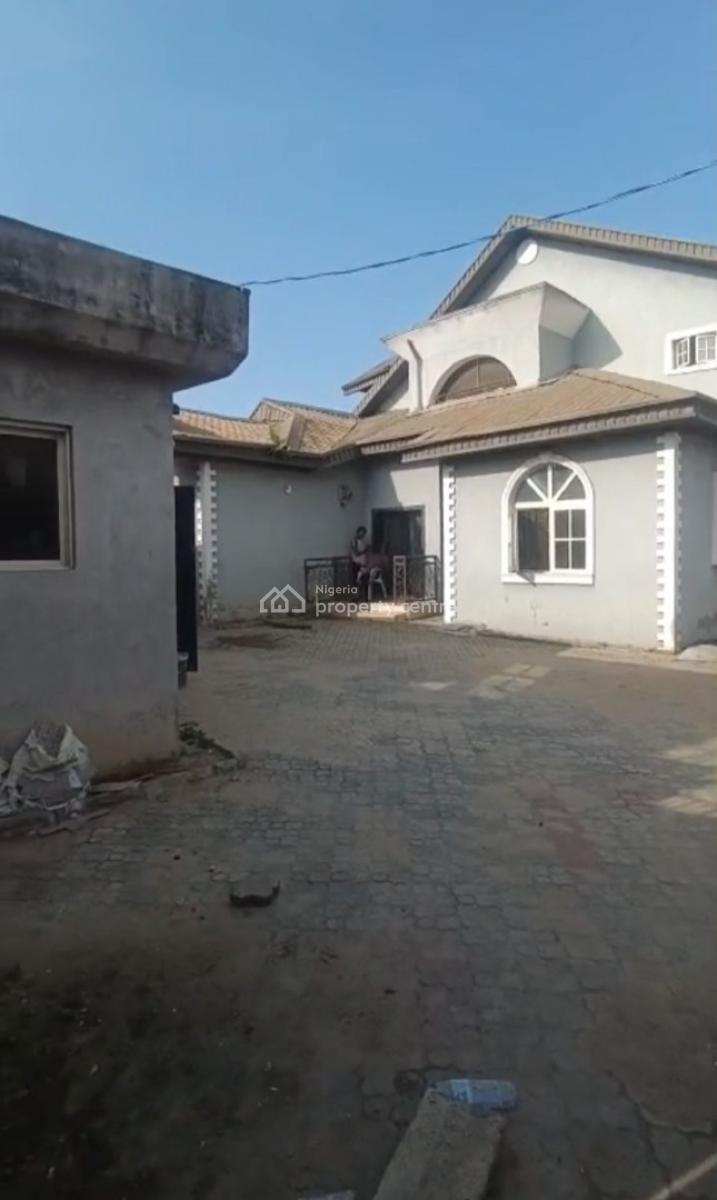 4 Bedroom Fully Detached Duplex with 2 Units of Mini-flat + 3 Shops, Fidiso Estate, Abijo, Lekki, Lagos, House for Sale