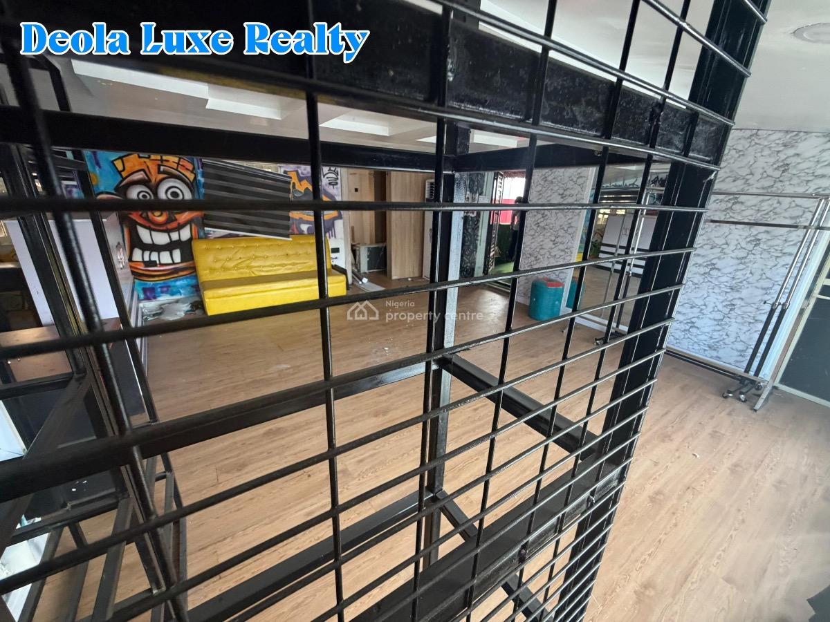 Spacious Commercial Space Directly Facing a High-traffic Road, Fola Osibo, Lekki Phase 1, Lekki, Lagos, Shop for Rent