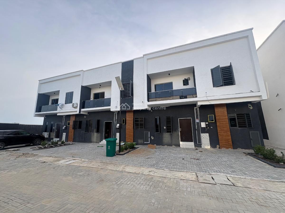 Brand New Spacious 3 Bedroom Duplex in a Serene and Secure Cta Access, Lbs Axis, Sangotedo, Ajah, Lagos, Terraced Duplex for Rent