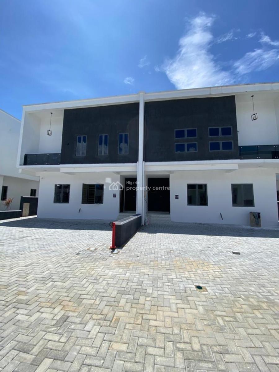 4bedroom Semi Detached Duplex with a Bq, Ajah, Lagos, Semi-detached Duplex for Rent