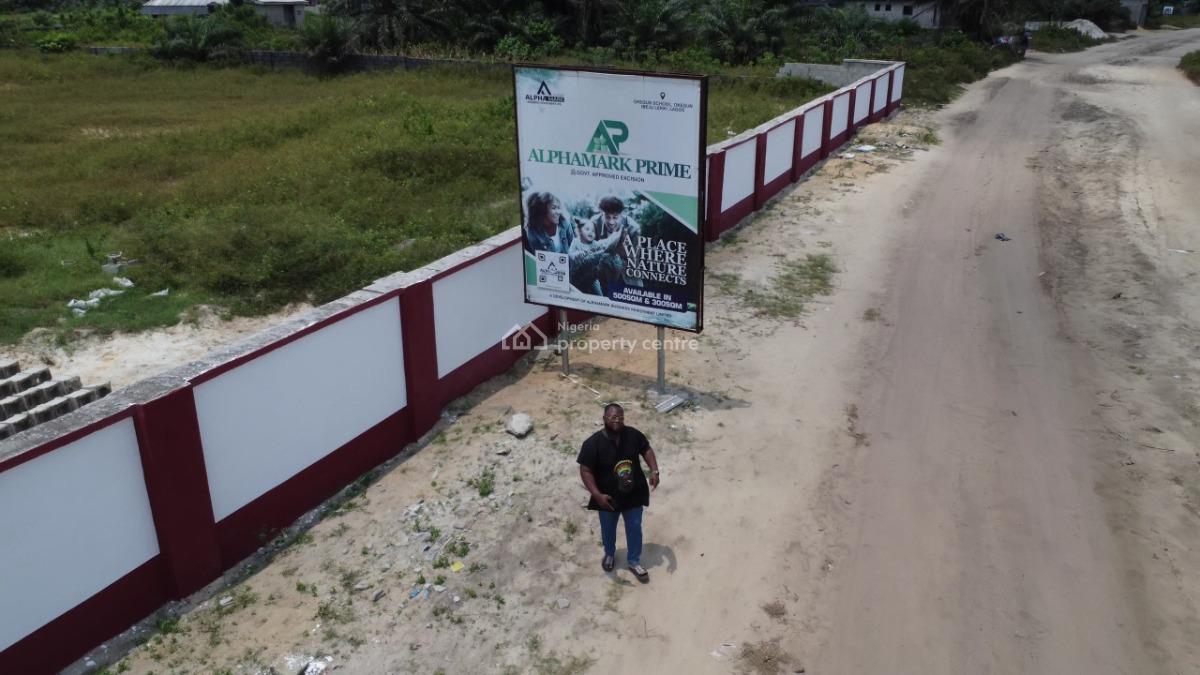 Government Approved Land, Alphamark Prime Estate, Okegun, Ibeju-lekki Near The Proposed Lekki Airport, Ibeju Lekki, Lagos, Mixed-use Land for Sale