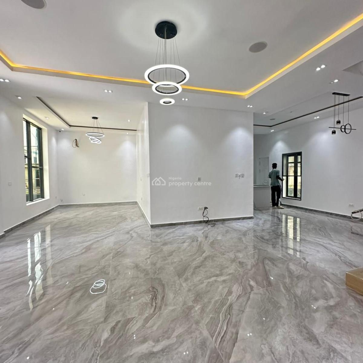 Luxurious 5 Bedroom Fully Detached Duplex with Bq, Cinema, Pool, Osapa London, Lekki, Lagos, Detached Duplex for Sale