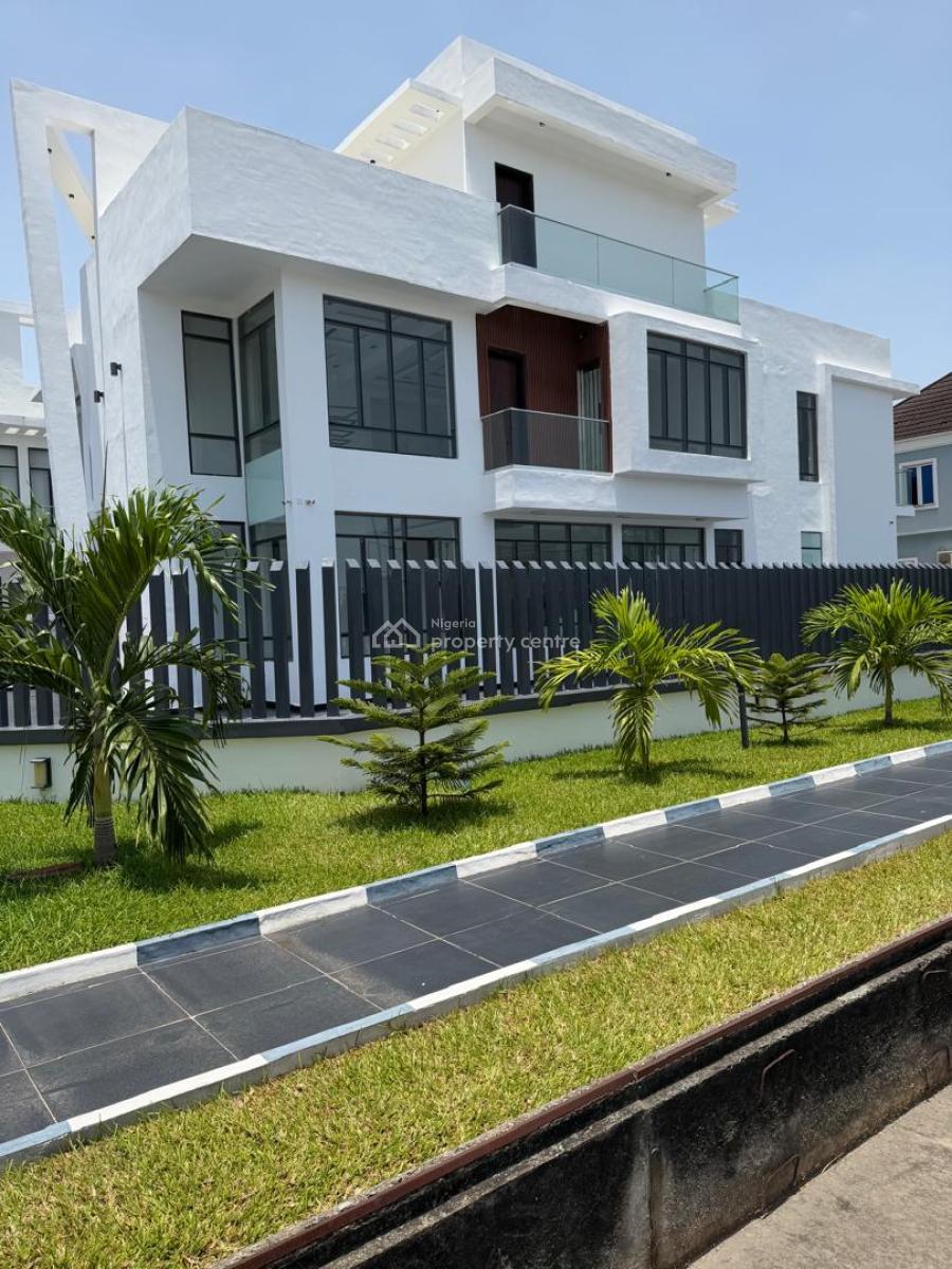 Luxury 5 Bedroom Detached Duplex with Bq & Cinema, Pinnock Beach Estate, Osapa, Lekki, Lagos, Detached Duplex for Sale