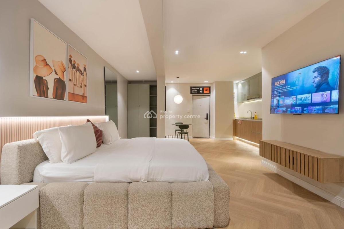 Aesthetically Pleasing One Bed Studio in a Nice, Lekki Phase 1, Lekki, Lagos, Flat / Apartment Short Let