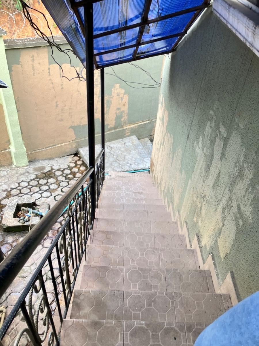 Clean 2 Bedroom Upstairs Flat All Room Ensuite with Visitors Toilet, Nice Secured Area Olusosun Oregun Ikeja, Oregun, Ikeja, Lagos, Flat / Apartment for Rent