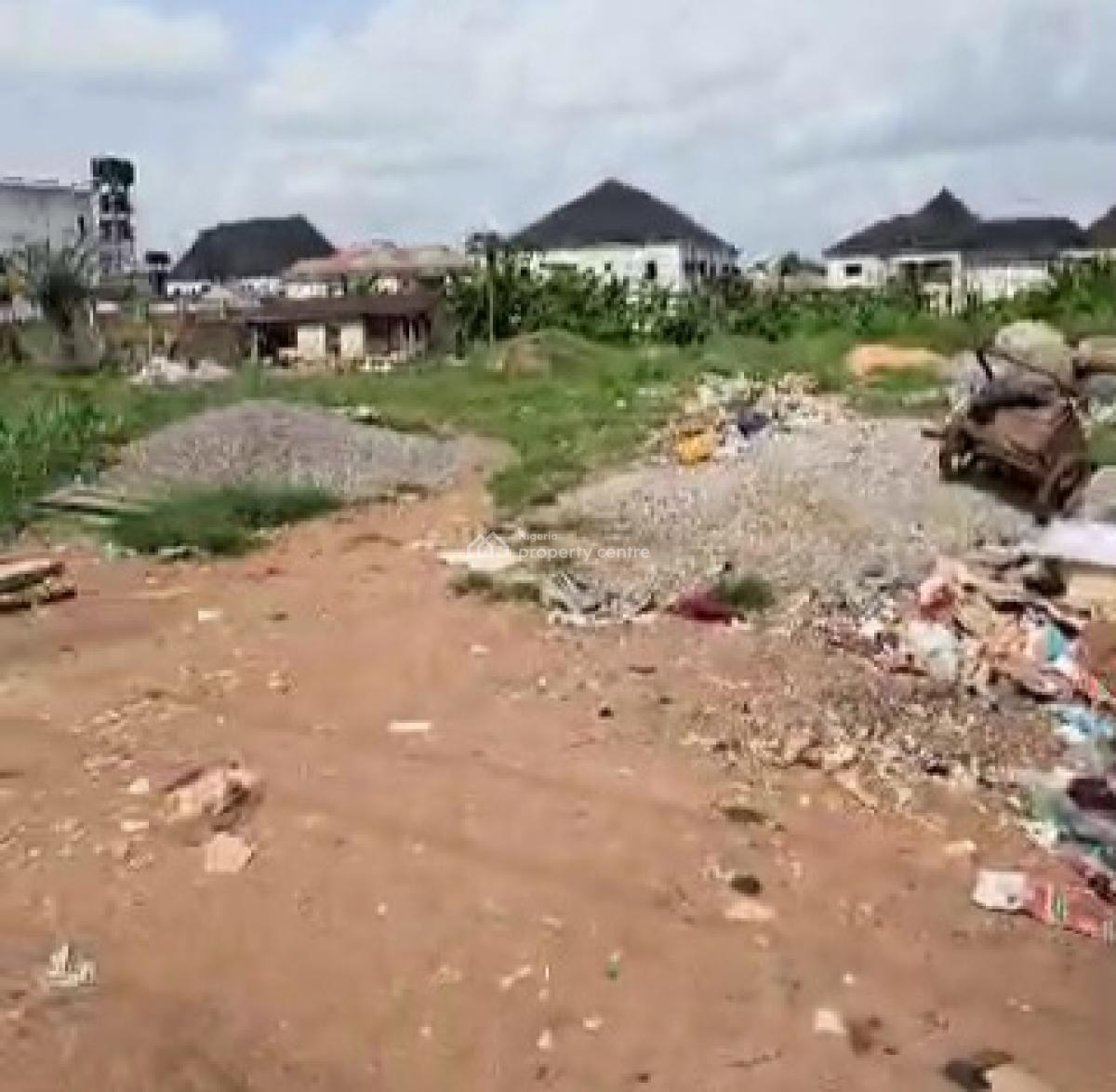 200ft By 220ft Commercial Land Fenced Round, Along Ebo Irhirhi Road Near Market Square, Airport Road Gra, Benin, Oredo, Edo, Land for Sale