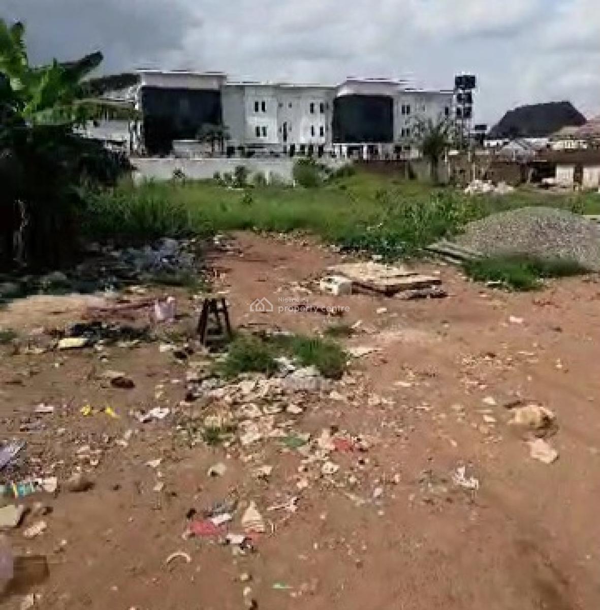 200ft By 220ft Commercial Land Fenced Round, Along Ebo Irhirhi Road Near Market Square, Airport Road Gra, Benin, Oredo, Edo, Land for Sale