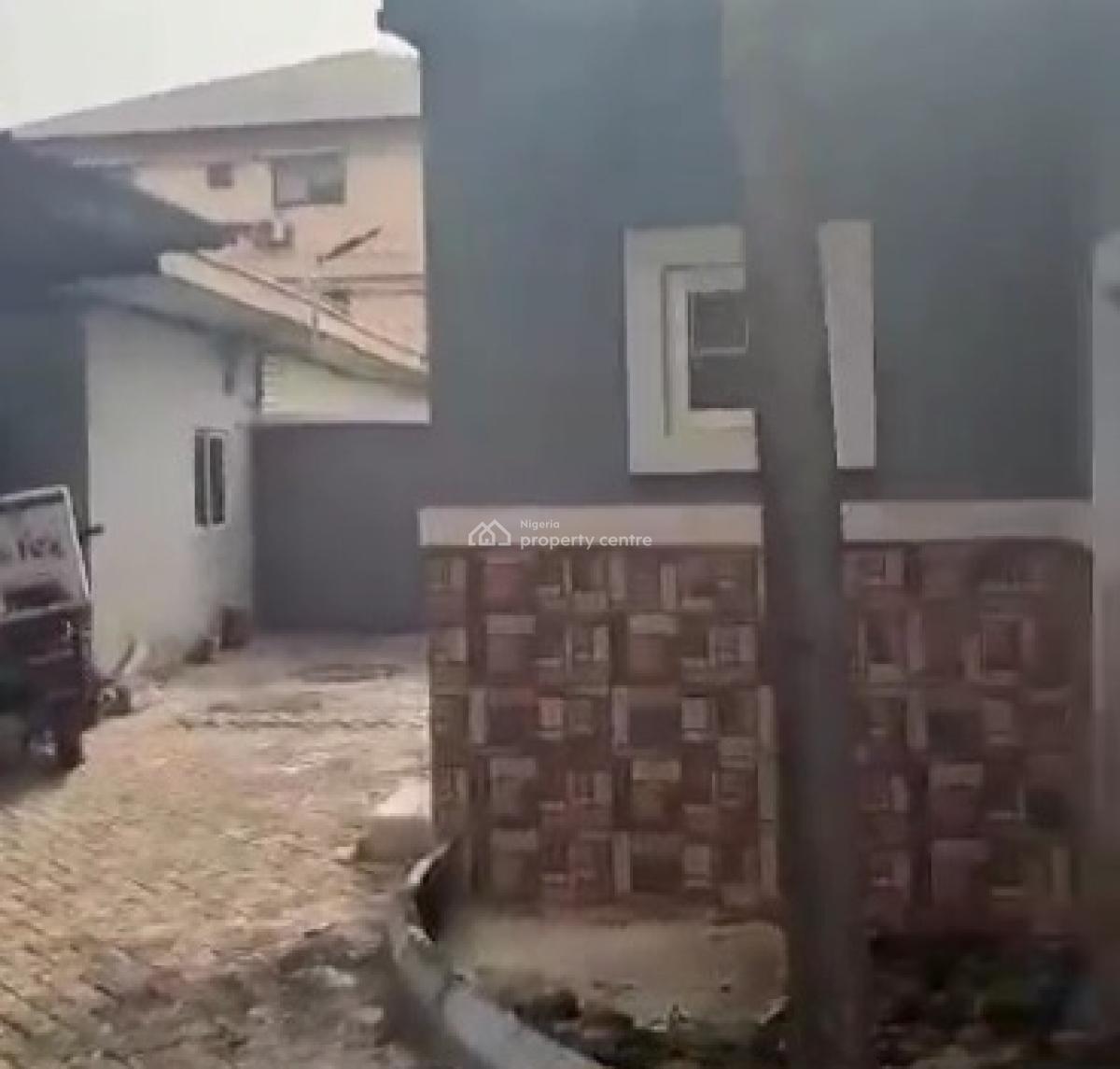 Twin 4bedroom Bungalow with Bq on a 100ft By 130ft Land, Ojomo Road, Etete Gra, Adesuwa Road, Benin, Oredo, Edo, Detached Bungalow for Sale