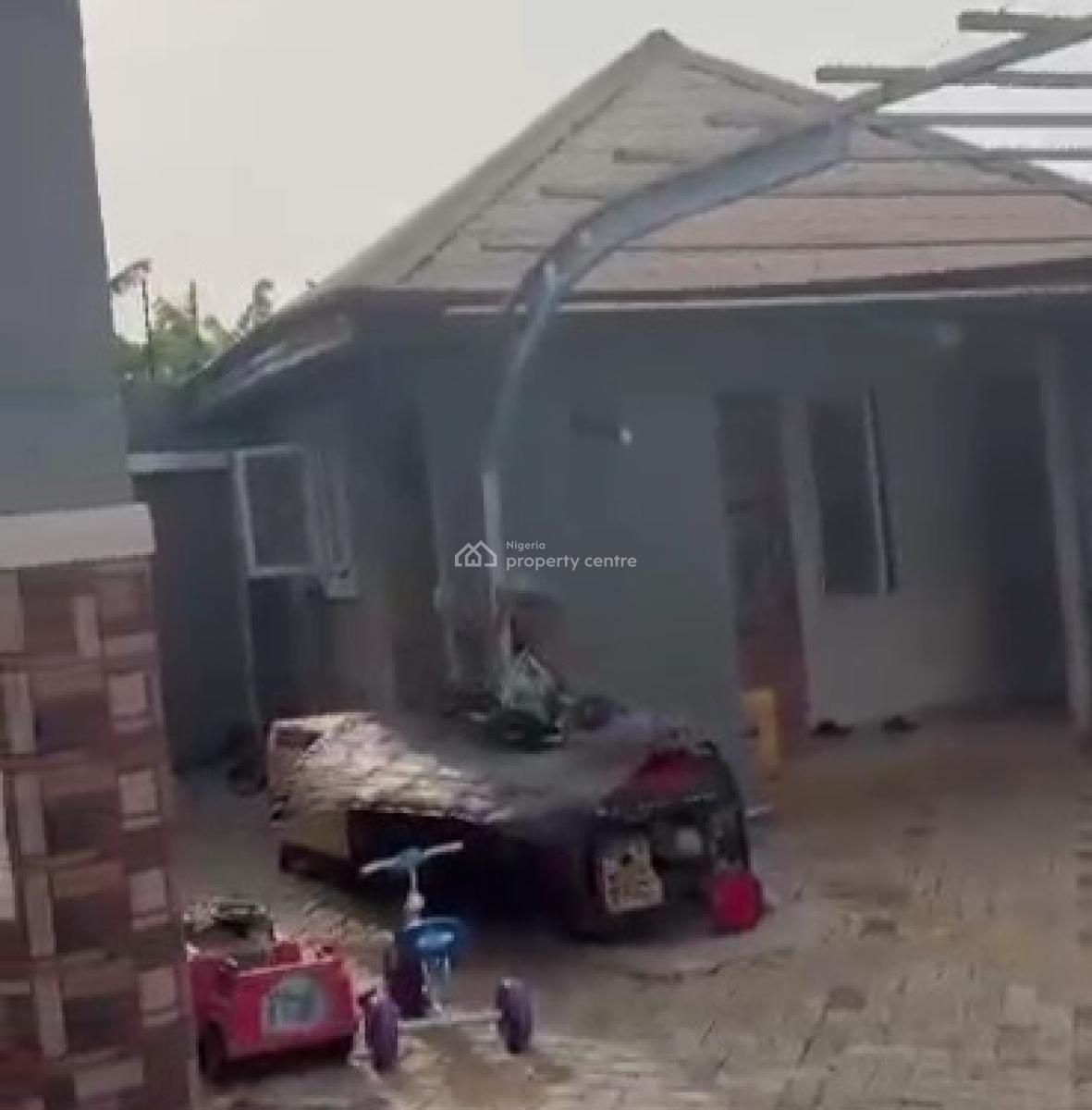 Twin 4bedroom Bungalow with Bq on a 100ft By 130ft Land, Ojomo Road, Etete Gra, Adesuwa Road, Benin, Oredo, Edo, Detached Bungalow for Sale