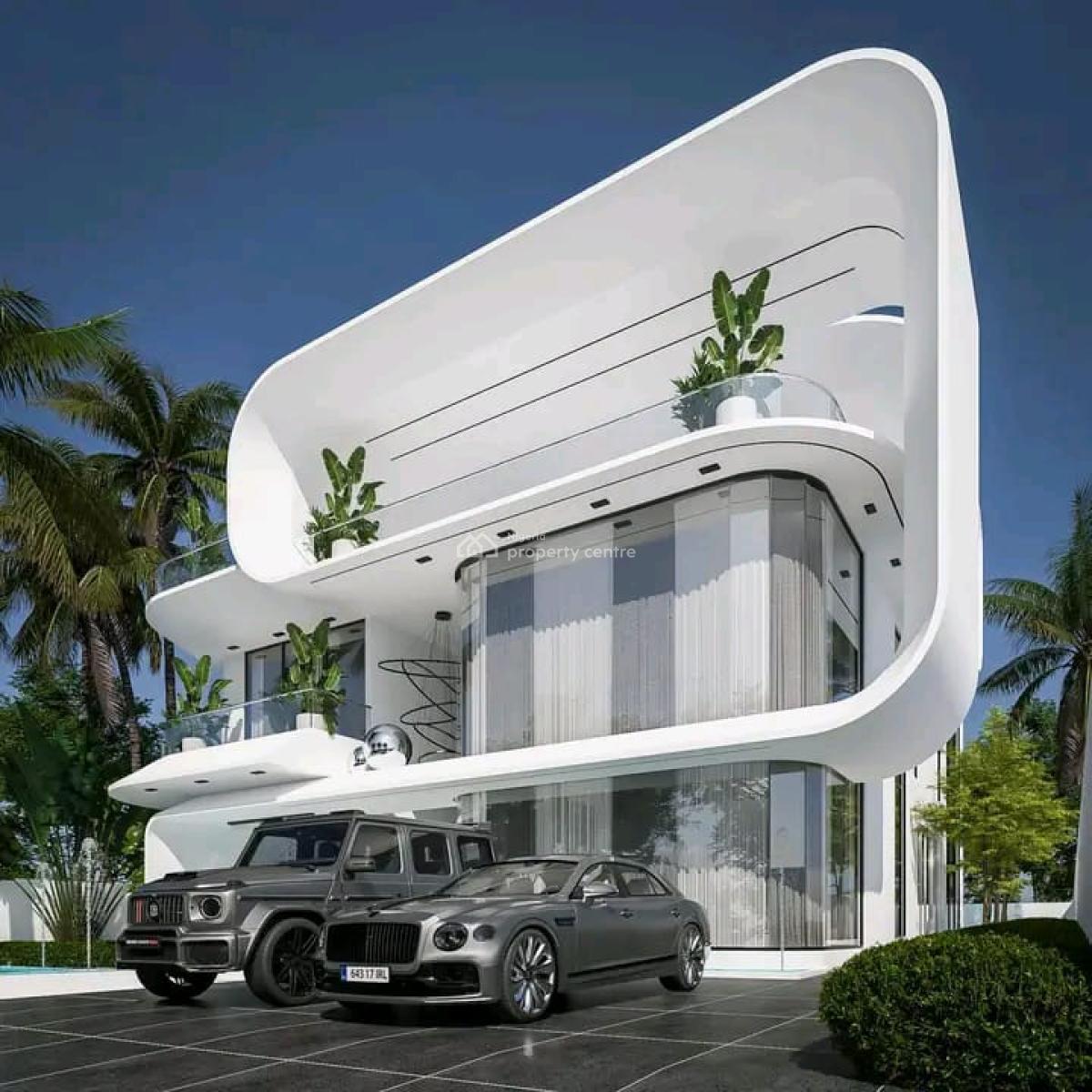 Finest 6 Bedroom Mansion, Osapa London, Lekki, Lagos, House for Sale