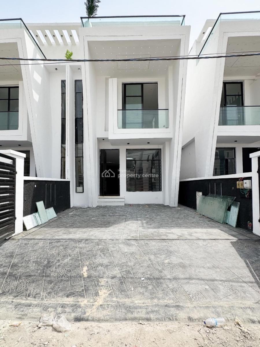 Newly Built 4 Bedroom Semi Detached Duplex with Swimming Pool and Bq, Ikota, Ikota, Lekki, Lagos, Semi-detached Duplex for Sale