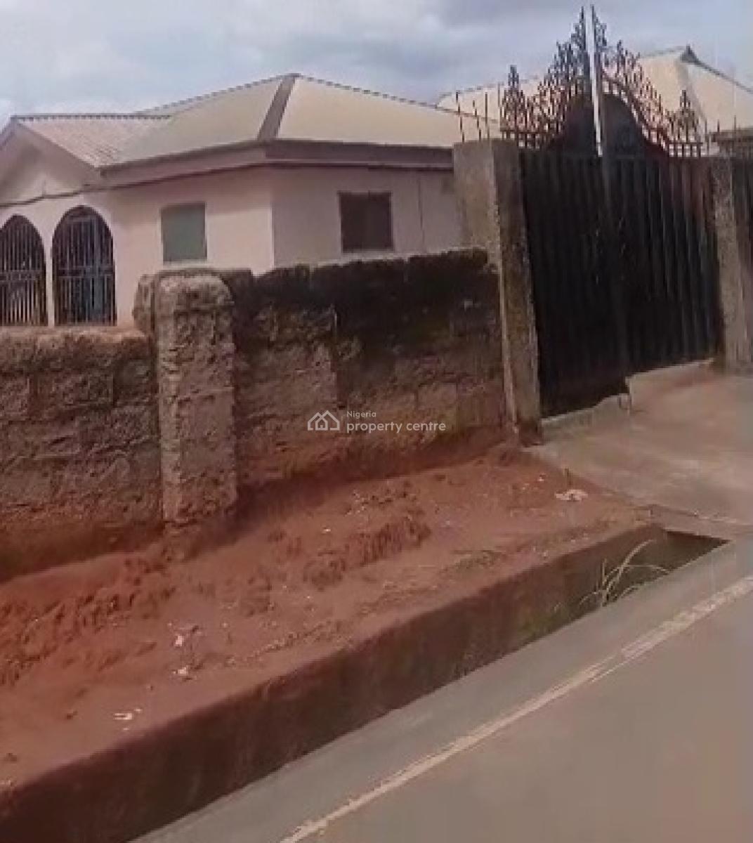 100ft By 200ft Land with Two Flat Building, Ebo Community, Off Irhirhi Estate Gate Road, Benin, Oredo, Edo, Detached Bungalow for Sale
