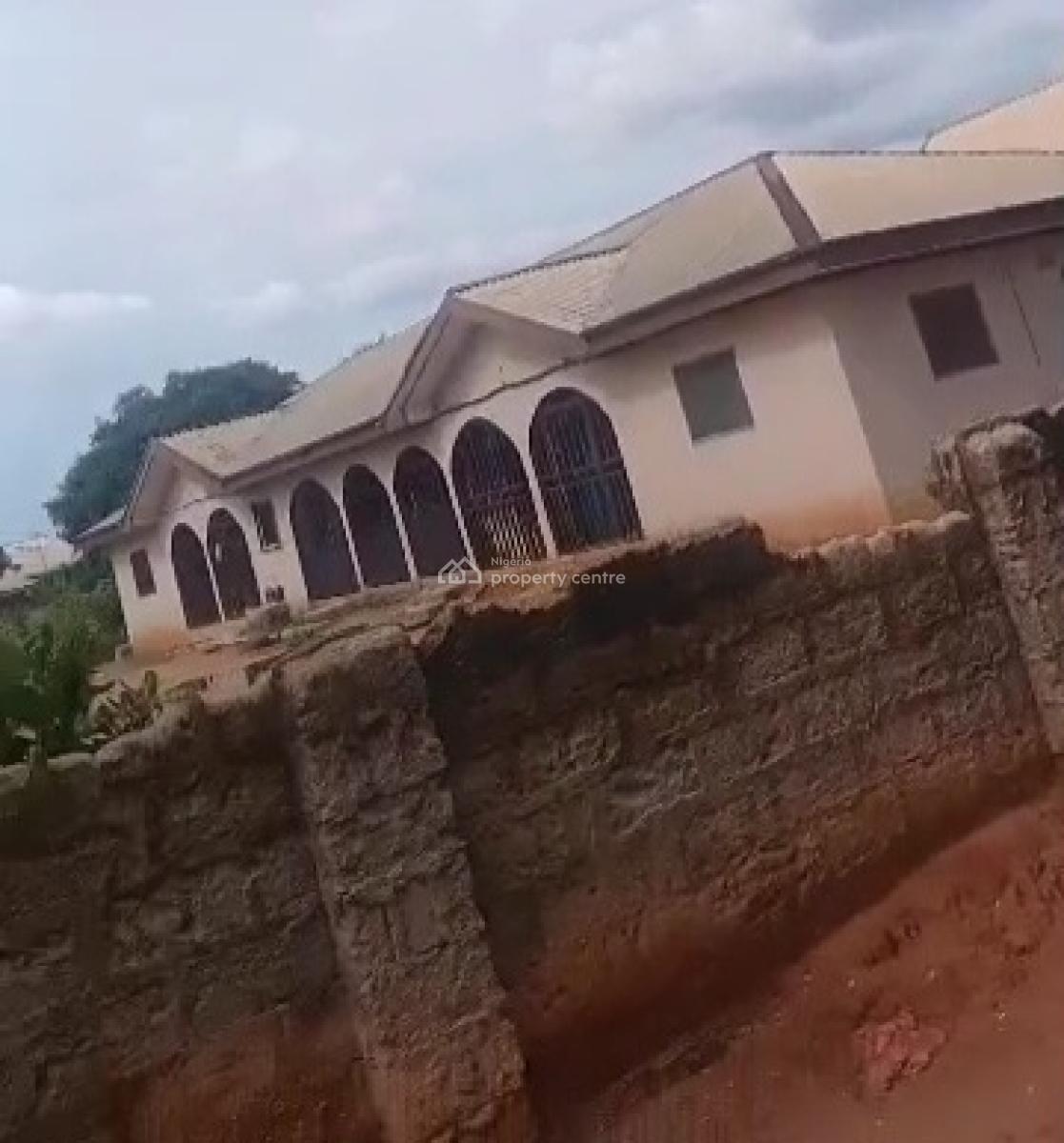 100ft By 200ft Land with Two Flat Building, Ebo Community, Off Irhirhi Estate Gate Road, Benin, Oredo, Edo, Detached Bungalow for Sale
