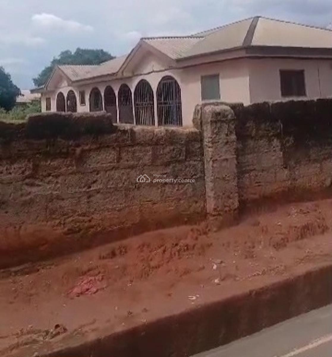 100ft By 200ft Land with Two Flat Building, Ebo Community, Off Irhirhi Estate Gate Road, Benin, Oredo, Edo, Detached Bungalow for Sale