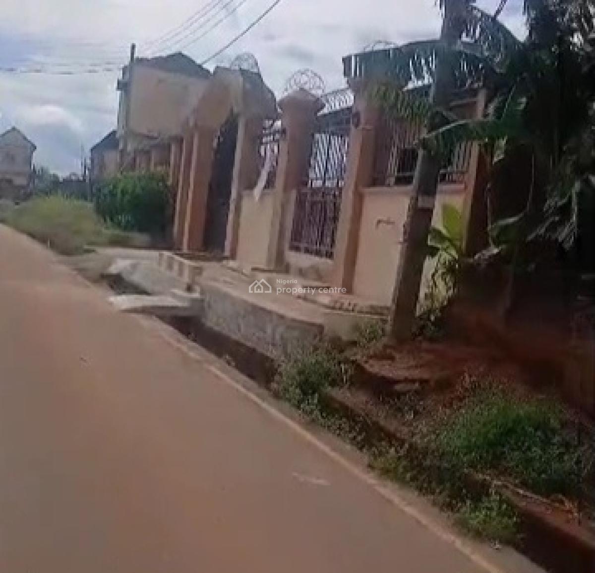 100ft By 200ft Land with Two Flat Building, Ebo Community, Off Irhirhi Estate Gate Road, Benin, Oredo, Edo, Detached Bungalow for Sale