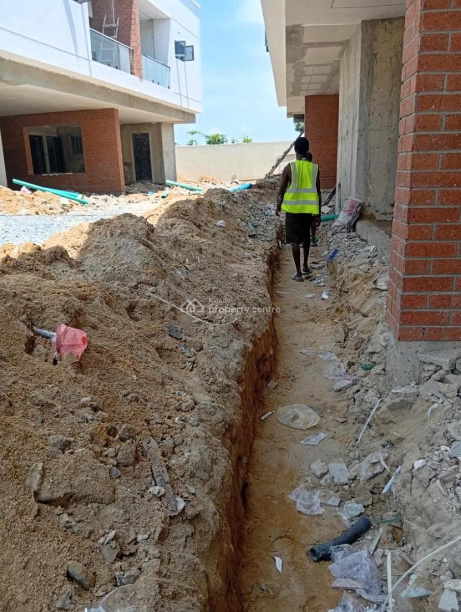 Luxury 3 Bedroom Terrace Duplex with Bq, Lbs Lekki, Ajiwe, Ajah, Lagos, Terraced Duplex for Sale