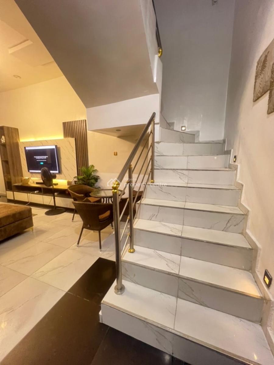 Fully Furnished 4 Bedroom Semi Detached Duplex with Bq and Inverter, Orchid Road Lekki Before Road Lekki, Lekki, Lagos, Semi-detached Duplex for Rent