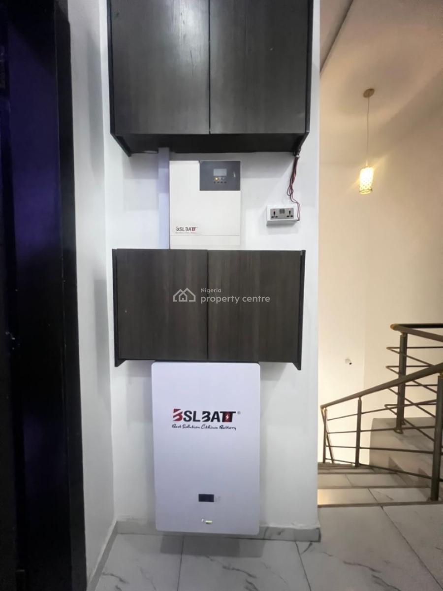 Fully Furnished 4 Bedroom Semi Detached Duplex with Bq and Inverter, Orchid Road Lekki Before Road Lekki, Lekki, Lagos, Semi-detached Duplex for Rent